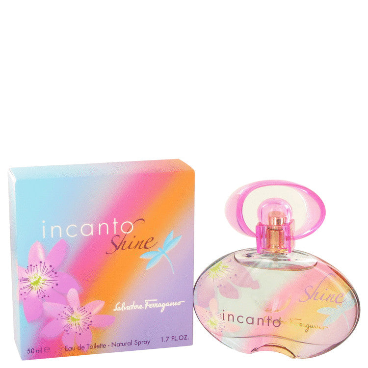 Incanto Shine Eau De Toilette Spray By Salvatore Ferragamo 1.7 oz Eau De Toilette Spray