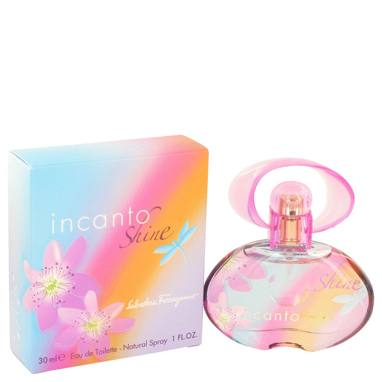 Incanto Shine Eau De Toilette Spray By Salvatore Ferragamo 1 oz Eau De Toilette Spray