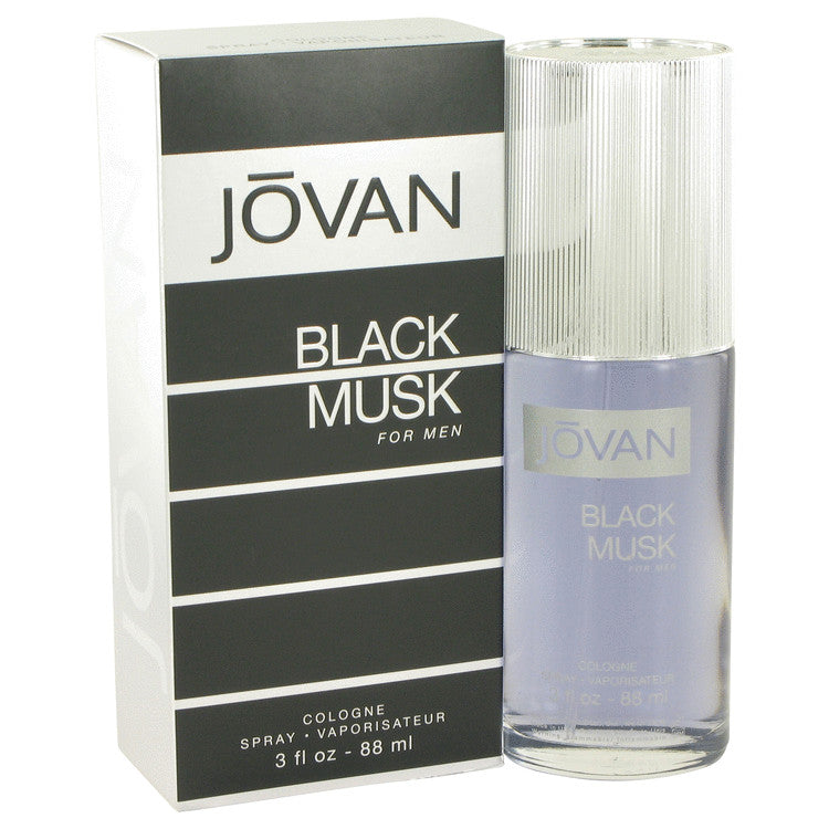 Jovan Black Musk Cologne Spray By Jovan 3 oz Cologne Spray