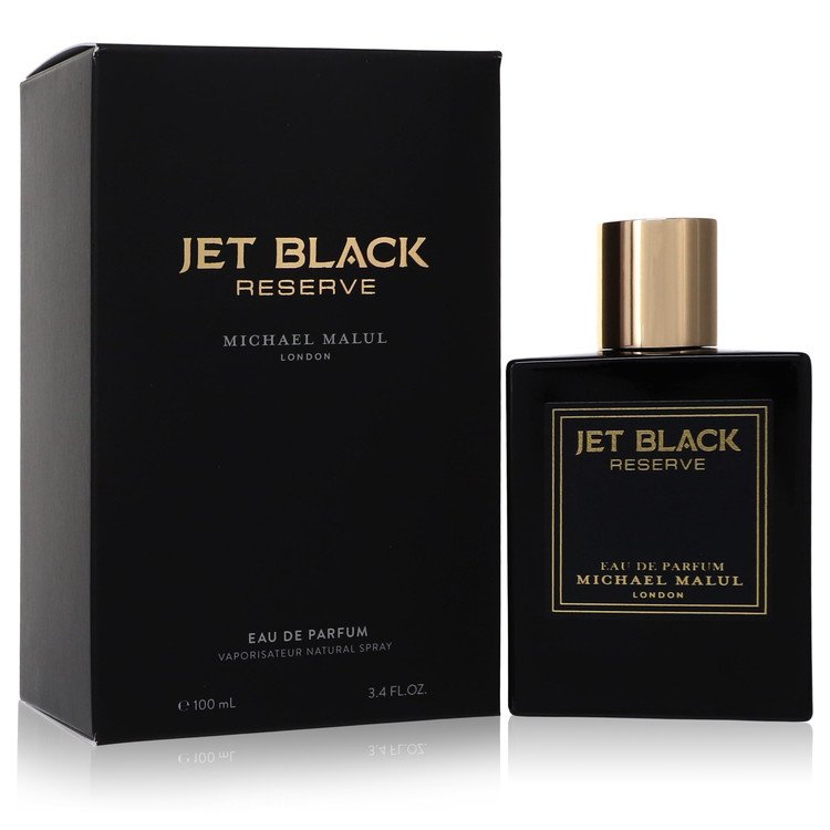 Jet Black Reserve Eau De Parfum Spray By Michael Malul 3.4 oz Eau De Parfum Spray