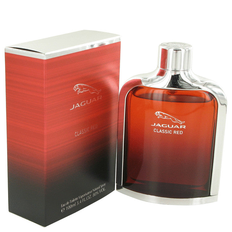 Jaguar Classic Red Eau De Toilette Spray By Jaguar 3.4 oz Eau De Toilette Spray