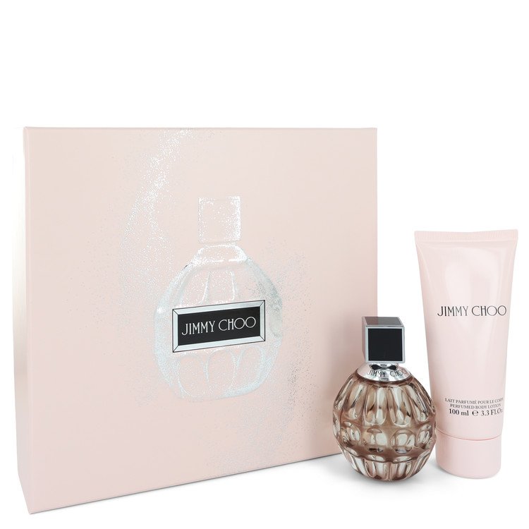 Jimmy Choo Gift Set By Jimmy Choo 2 oz Eau De Parfum Spray + 3.3 oz Body Lotion