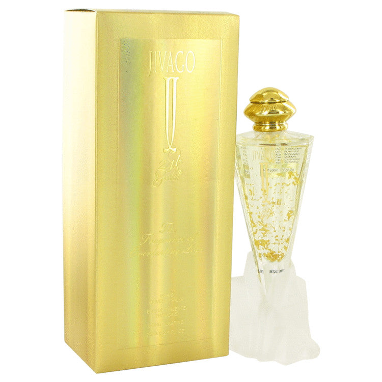 Jivago 24k Gold Eau De Toilette Spray By Ilana Jivago 2.5 oz Eau De Toilette Spray