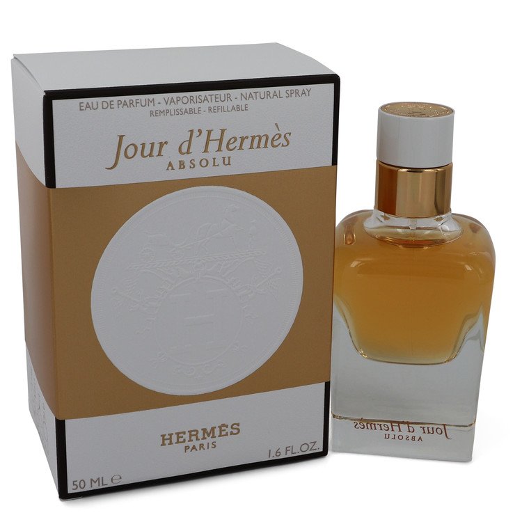 Jour D'hermes Absolu Eau De Parfum Spray Refillable By Hermes 1.6 oz Eau De Parfum Spray Refillable