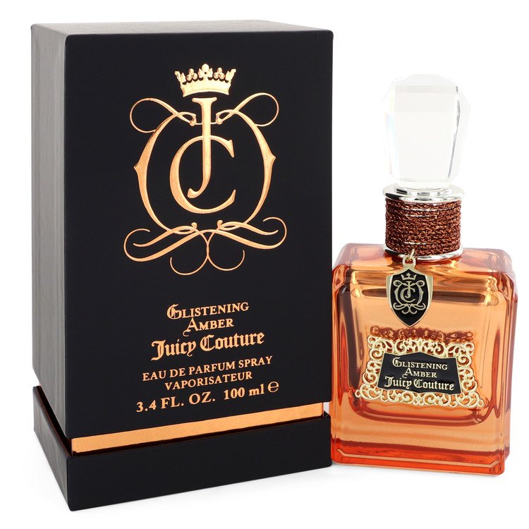 Juicy Couture Glistening Amber Eau De Parfum Spray By Juicy Couture 3.4 oz Eau De Parfum Spray