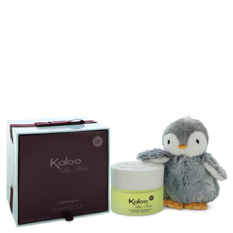 Kaloo Les Amis Alcohol Free Eau D'ambiance Spray + Free Penguin Soft Toy By Kaloo 3.4 oz Alcohol Free Eau D'ambiance Spray + Free Penguin Soft Toy