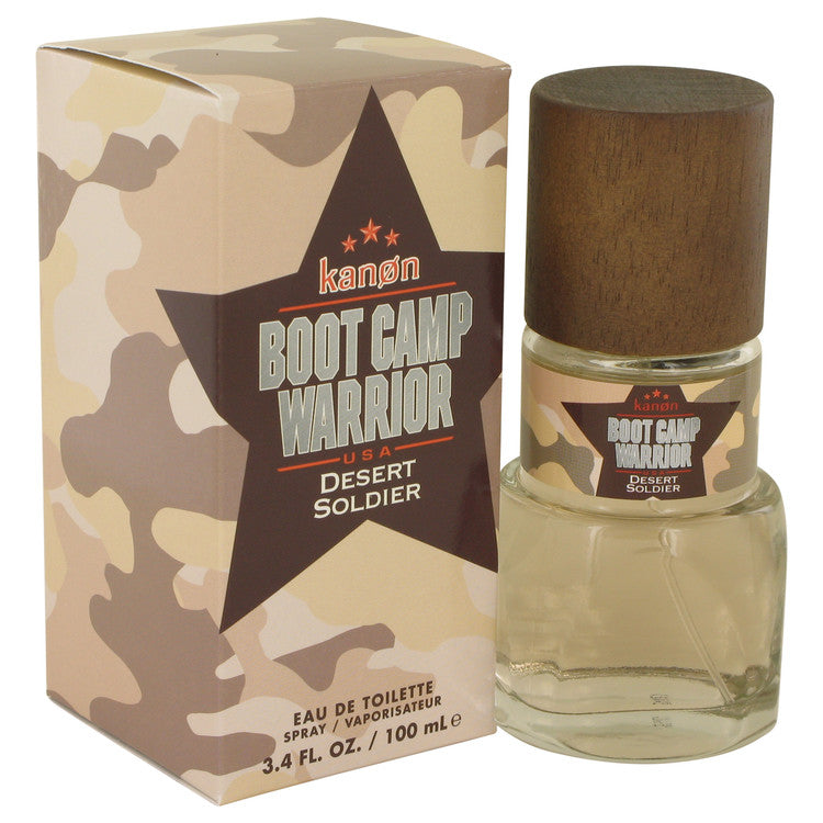 Kanon Boot Camp Warrior Desert Soldier Eau De Toilette Spray By Kanon 3.4 oz Eau De Toilette Spray