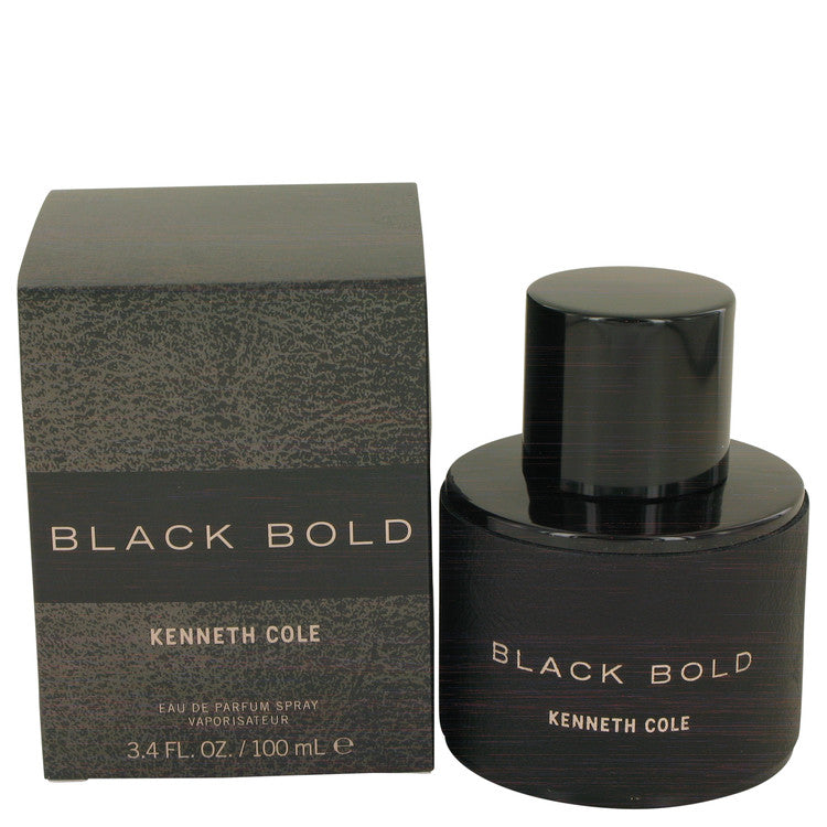 Kenneth Cole Black Bold Eau De Parfum Spray By Kenneth Cole 3.4 oz Eau De Parfum Spray