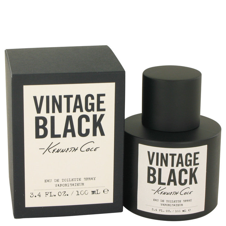 Kenneth Cole Vintage Black Eau De Toilette Spray By Kenneth Cole 3.4 oz Eau De Toilette Spray