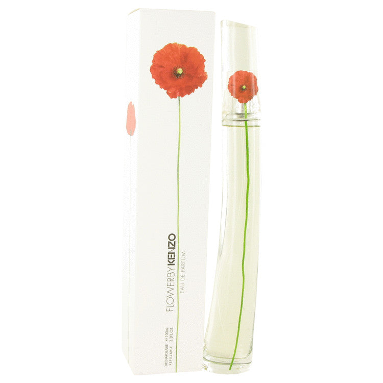 Kenzo Flower Eau De Parfum Spray Refillable By Kenzo 3.4 oz Eau De Parfum Spray Refillable