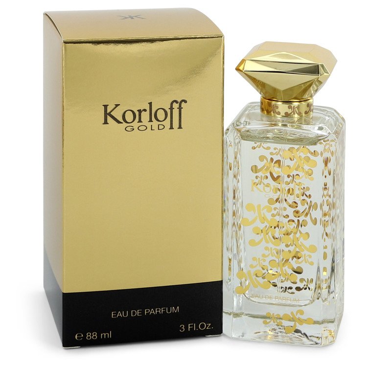 Korloff Gold Eau De Parfum Spray By Korloff 3 oz Eau De Parfum Spray