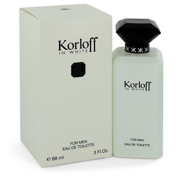 Korloff In White Eau De Toilette Spray By Korloff 3 oz Eau De Toilette Spray
