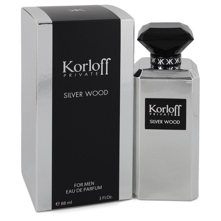 Korloff Silver Wood Eau De Parfum Spray By Korloff 3 oz Eau De Parfum Spray