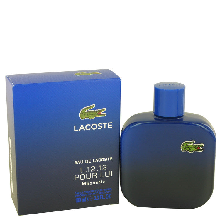 Lacoste Eau De Lacoste L.12.12 Magnetic Eau De Toilette Spray By Lacoste 3.3 oz Eau De Toilette Spray