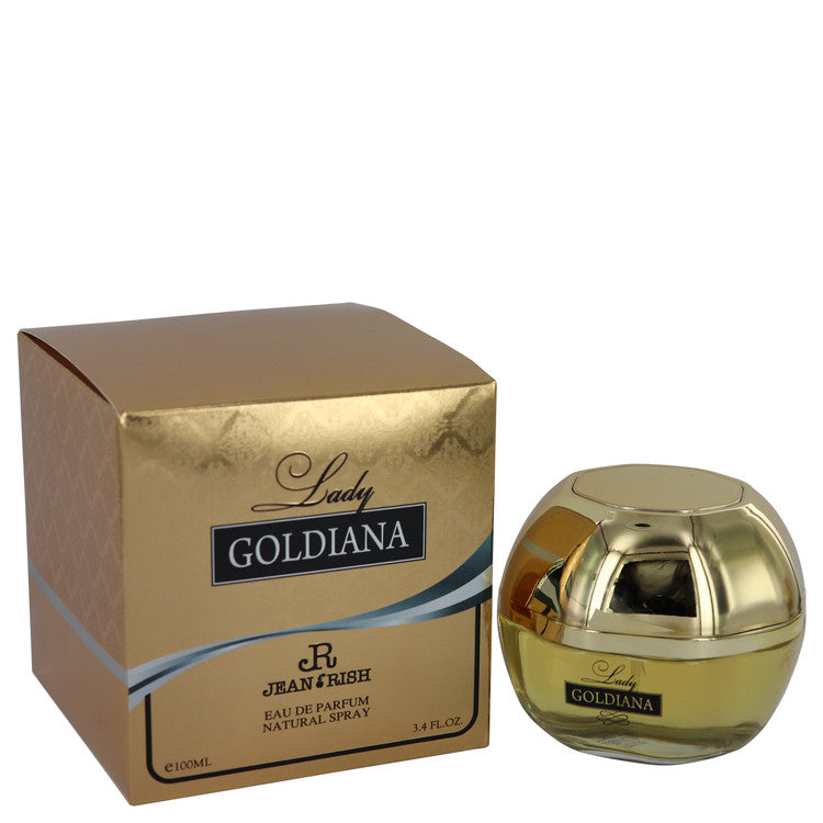 Lady Goldiana Eau De Parfum Spray By Jean Rish 3.4 oz Eau De Parfum Spray