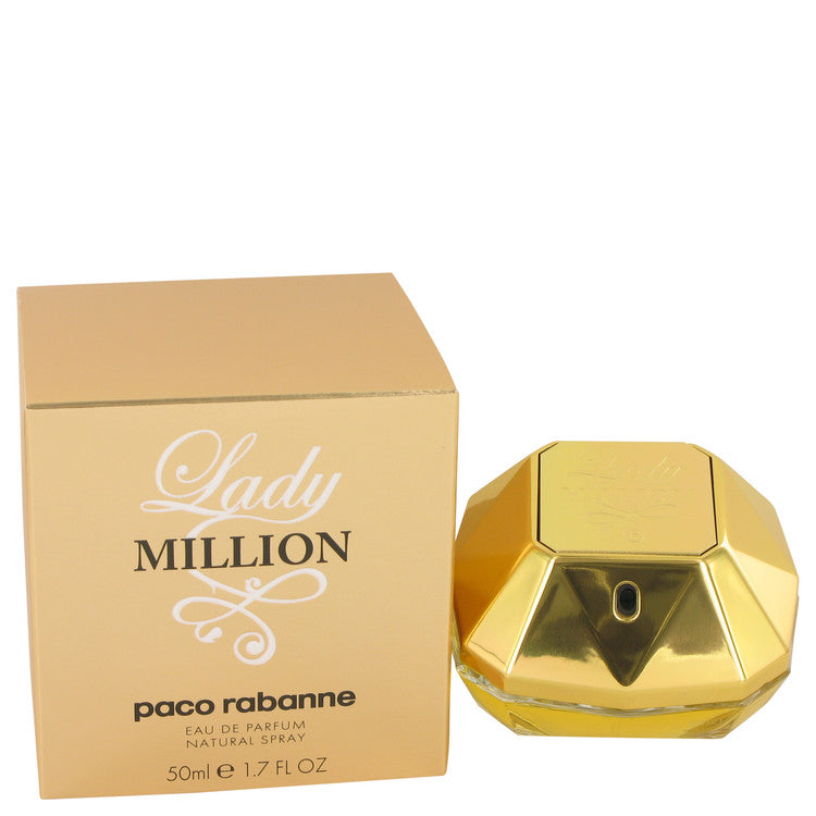 Lady Million Eau De Parfum Spray By Paco Rabanne 1.7 oz Eau De Parfum Spray