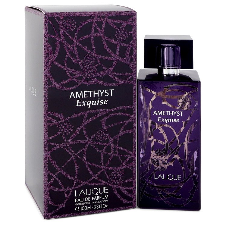 Lalique Amethyst Exquise Eau De Parfum Spray By Lalique 3.3 oz Eau De Parfum Spray