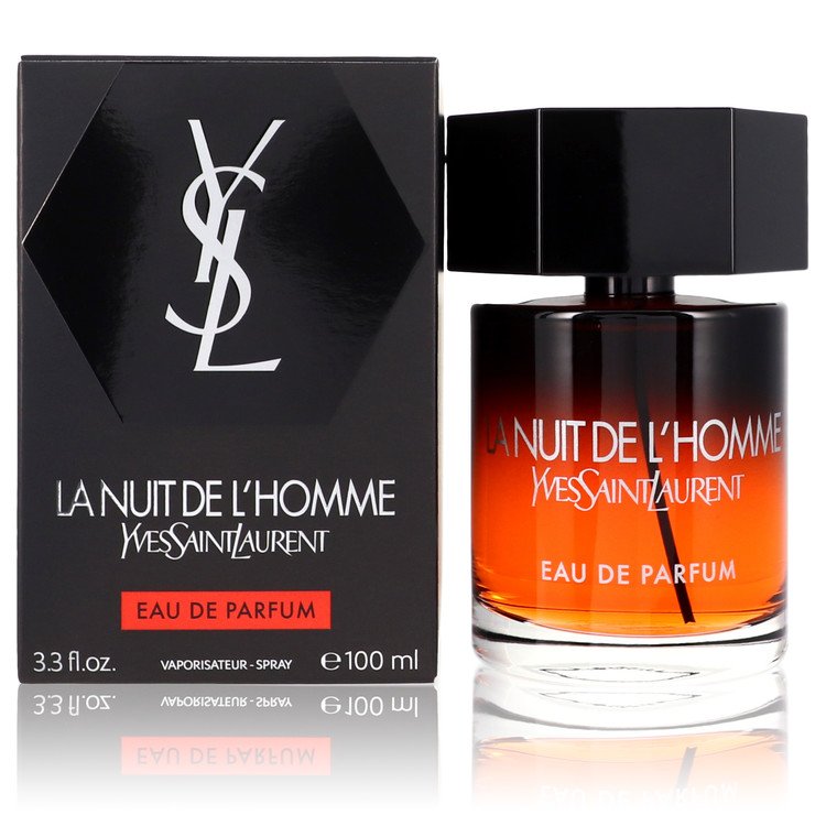 La Nuit De L'homme Eau De Parfum Spray By Yves Saint Laurent 3.3 oz Eau De Parfum Spray