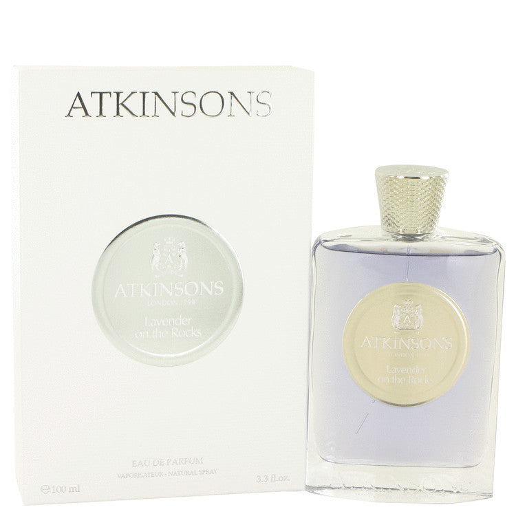 Lavender On The Rocks Eau De Parfum Spray By Atkinsons 3.3 oz Eau De Parfum Spray