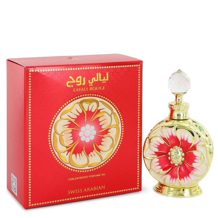 Swiss Arabian Layali Rouge Concentrated Perfume Oil By Swiss Arabian 0.5 oz Concentrated Perfume Oil