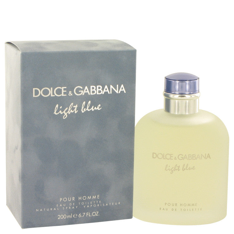 Light Blue Eau De Toilette Spray By Dolce & Gabbana 6.8 oz Eau De Toilette Spray