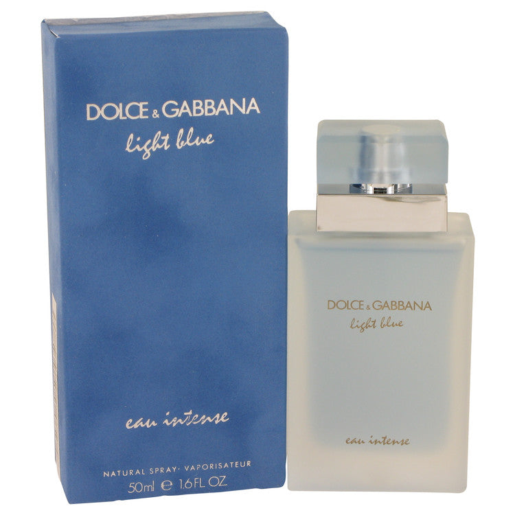 Light Blue Eau Intense Eau De Parfum Spray By Dolce & Gabbana 1.6 oz Eau De Parfum Spray