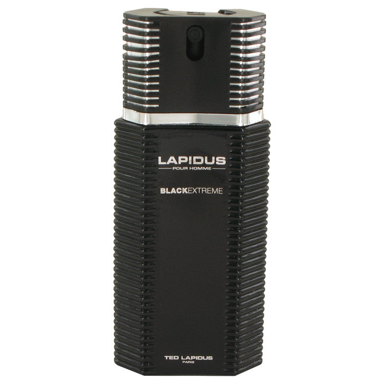 Lapidus Black Extreme Eau De Toilette Spray (Tester) By Ted Lapidus 3.4 oz Eau De Toilette Spray