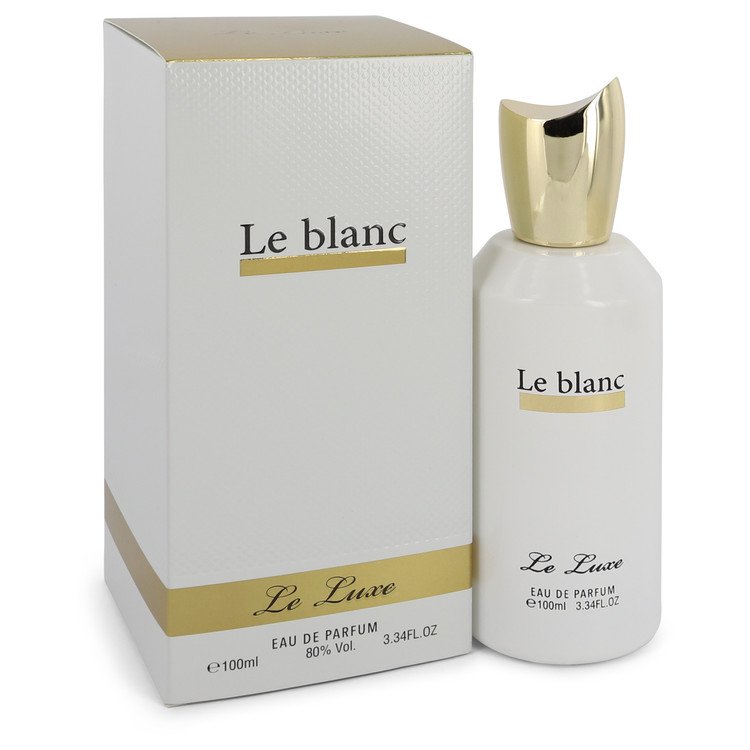 Le Luxe Le Blanc Eau De Parfum Spray By Le Luxe 3.4 oz Eau De Parfum Spray