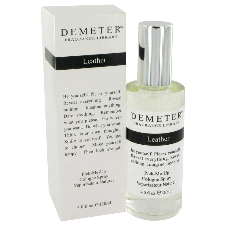 Demeter Leather Cologne Spray By Demeter 4 oz Cologne Spray