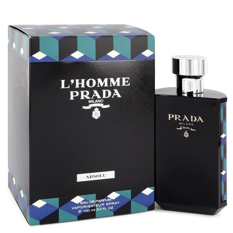 Prada L'homme Absolu Eau De Parfum Spray By Prada 3.4 oz Eau De Parfum Spray