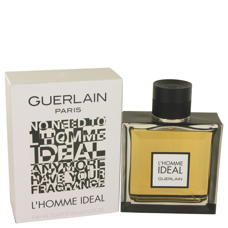 L'homme Ideal Eau De Toilette Spray By Guerlain 3.3 oz Eau De Toilette Spray