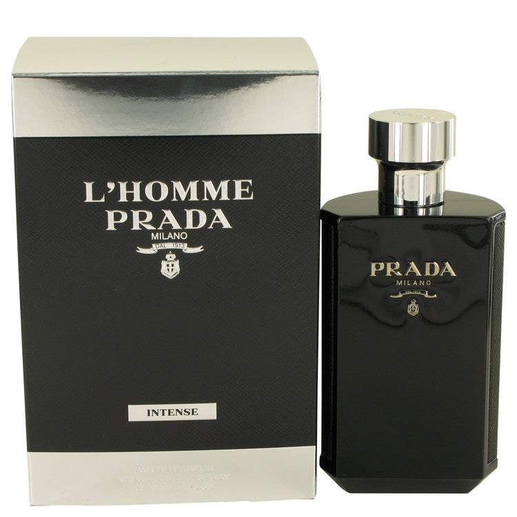 Prada L'homme Intense Eau De Parfum Spray By Prada 3.4 oz Eau De Parfum Spray