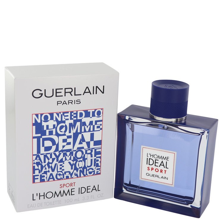 L'homme Ideal Sport Eau De Toilette Spray By Guerlain 3.3 oz Eau De Toilette Spray