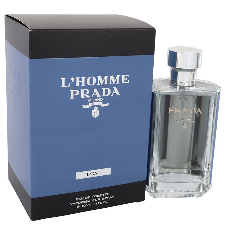 Prada L'homme L'eau Eau De Toilette Spray By Prada 3.4 oz Eau De Toilette Spray