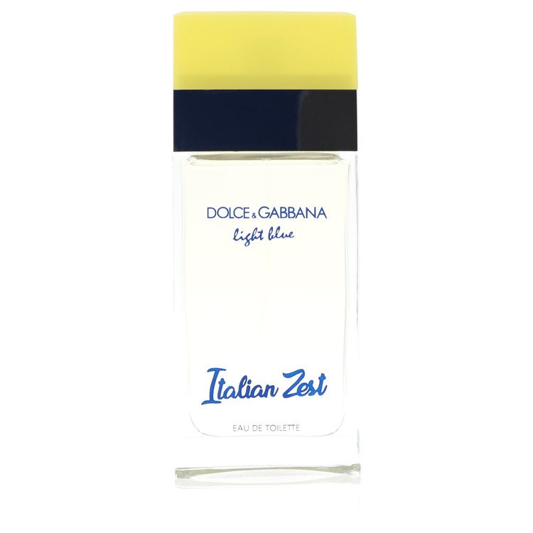 Light Blue Italian Zest Eau De Toilette Spray (unboxed) By Dolce & Gabbana 3.4 oz Eau De Toilette Spray