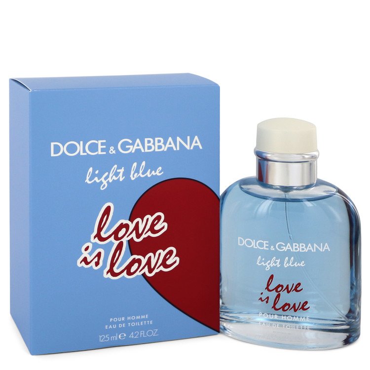 Light Blue Love Is Love Eau De Toilette Spray By Dolce & Gabbana 4.2 oz Eau De Toilette Spray