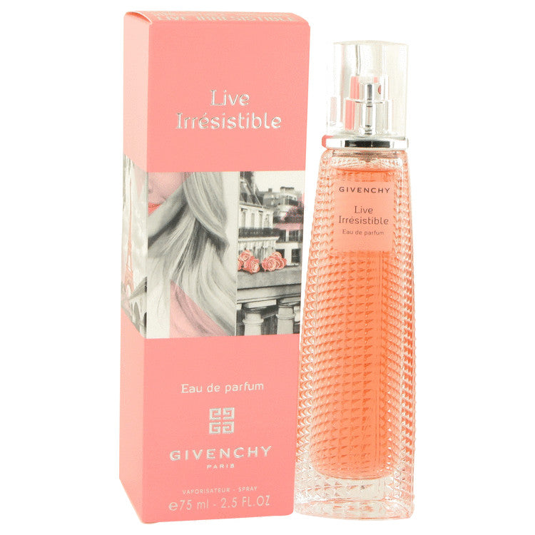 Live Irresistible Eau De Parfum Spray By Givenchy 2.5 oz Eau De Parfum Spray