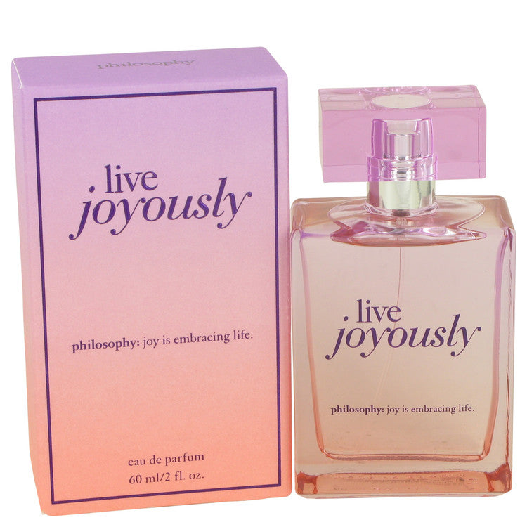 Live Joyously Eau De Parfum Spray By Philosophy 2 oz Eau De Parfum Spray