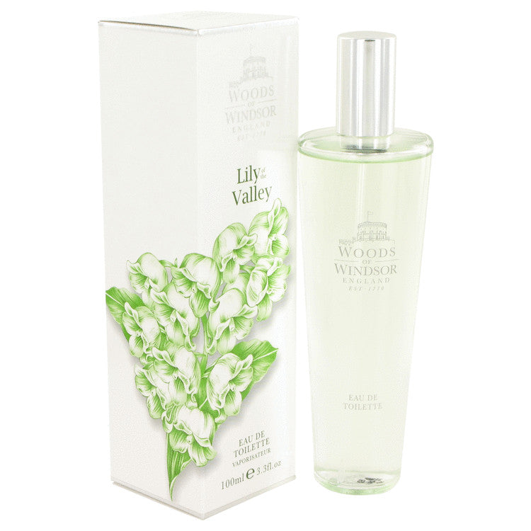 Lily Of The Valley (woods Of Windsor) Eau De Toilette Spray By Woods Of Windsor 3.4 oz Eau De Toilette Spray