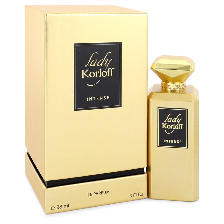 Lady Korloff Intense Eau De Parfum Spray By Korloff 3 oz Eau De Parfum Spray