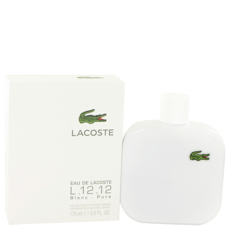 Lacoste Eau De Lacoste L.12.12 Blanc Eau De Toilette Spray By Lacoste 5.9 oz Eau De Toilette Spray