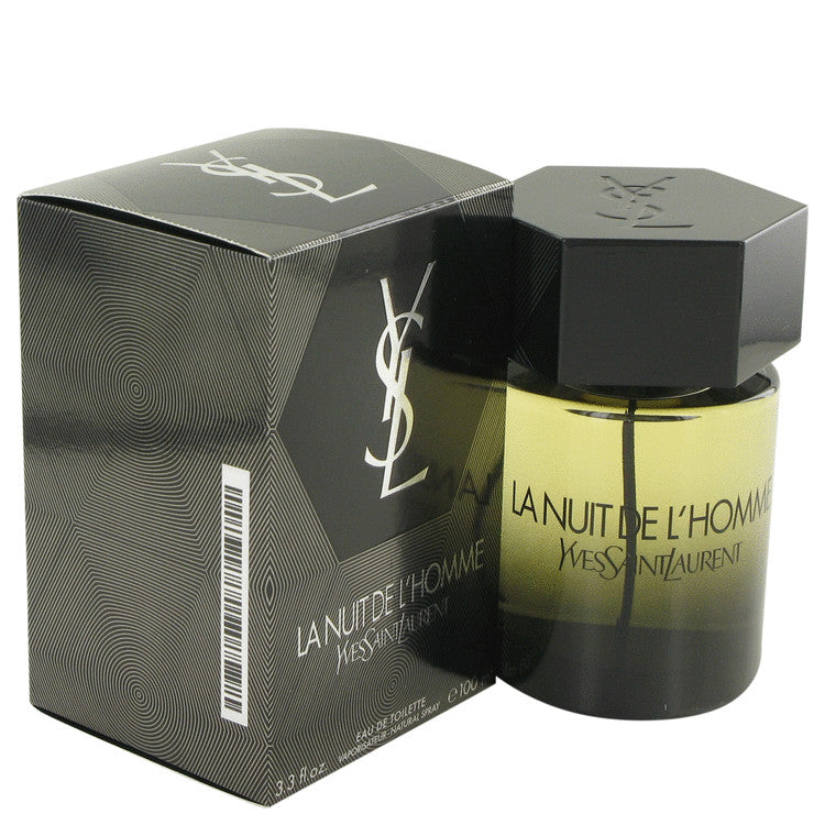 La Nuit De L'homme Eau De Toilette Spray By Yves Saint Laurent 3.4 oz Eau De Toilette Spray