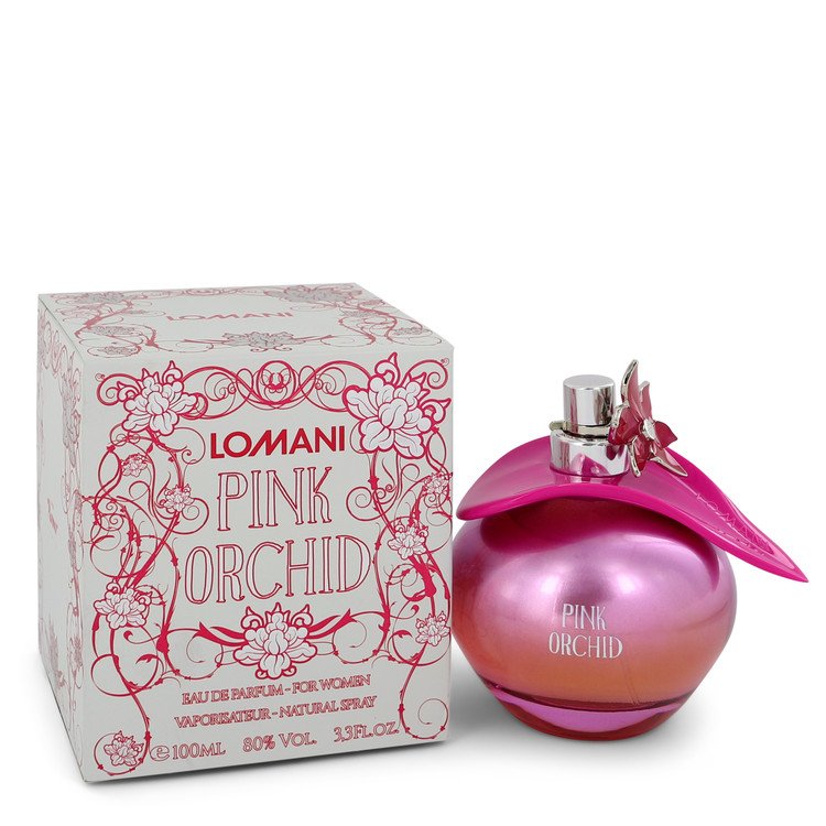 Lomani Pink Orchid Eau De Parfum Spray By Lomani 3.3 oz Eau De Parfum Spray