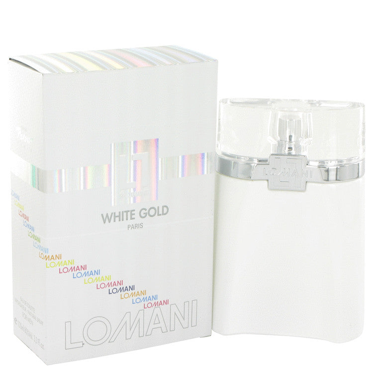 Lomani White Gold Eau De Toilette Spray By Lomani 3.4 oz Eau De Toilette Spray