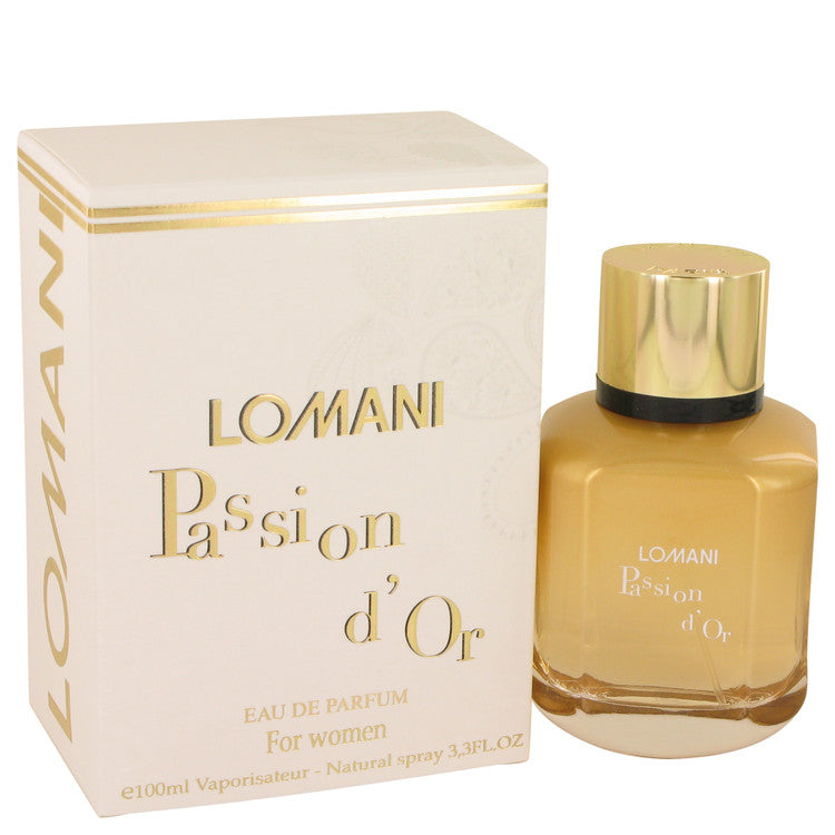 Lomani Passion D'or Eau De Parfum Spray By Lomani 3.3 oz Eau De Parfum Spray