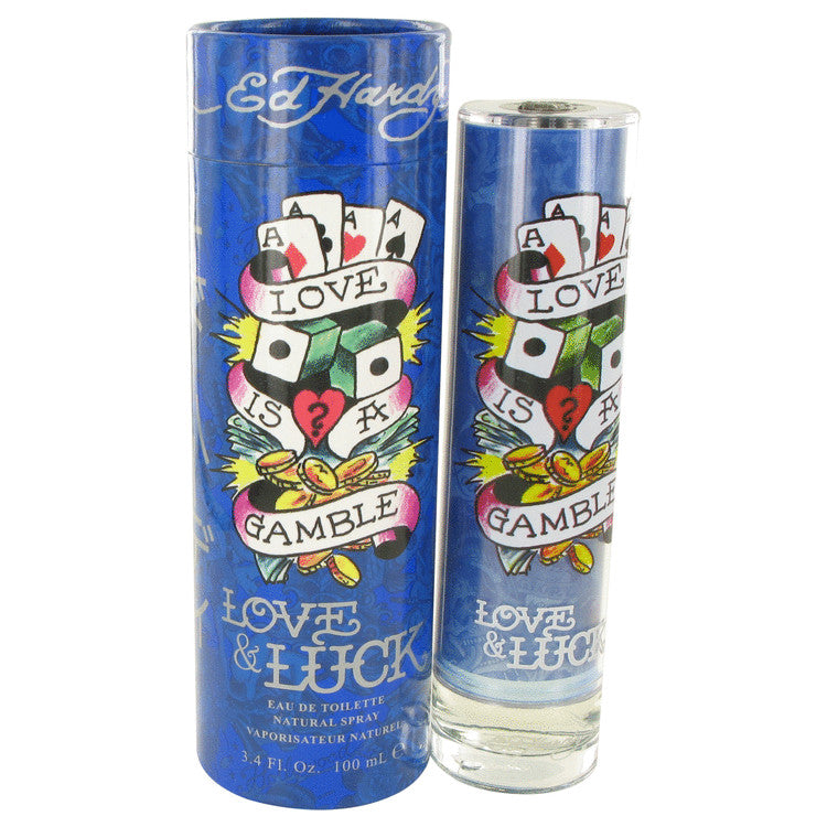 Love & Luck Eau De Toilette Spray By Christian Audigier 3.4 oz Eau De Toilette Spray