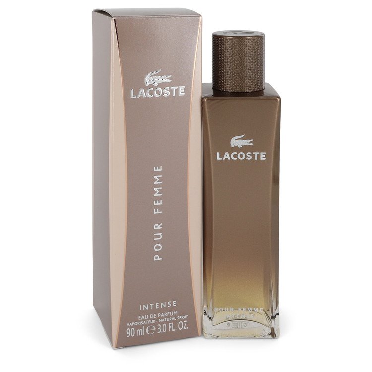 Lacoste Pour Femme Intense Eau De Parfum Spray By Lacoste 3 oz Eau De Parfum Spray