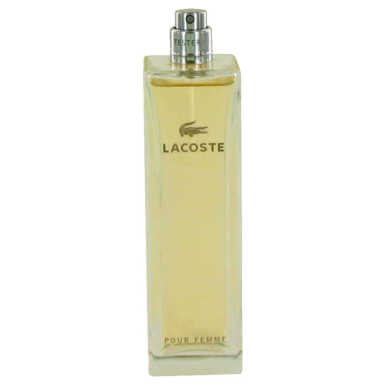 Lacoste Pour Femme Eau De Parfum Spray (Tester) By Lacoste 3 oz Eau De Parfum Spray