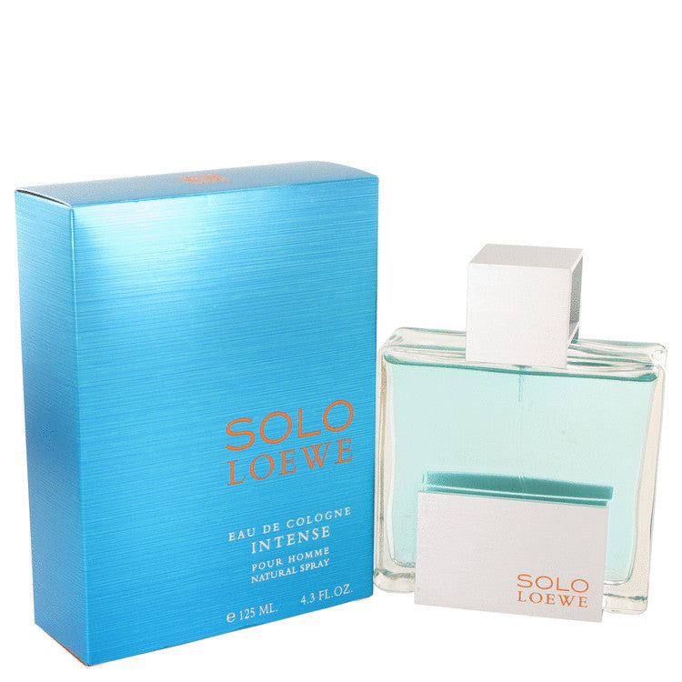 Solo Intense Eau De Cologne Spray By Loewe 4.2 oz Eau De Cologne Spray