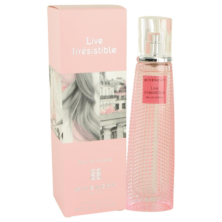 Live Irresistible Eau De Toilette Spray By Givenchy 2.5 oz Eau De Toilette Spray